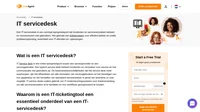 De IT-servicedesk is één aanspreekpunt tussen een serviceprovider en de servicegebruiker. De servicedesk beheert incidenten en verzoeken.