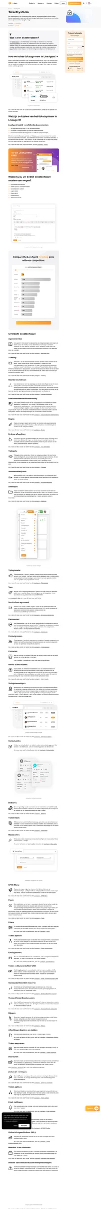 Behandel al uw klantenvragen vanuit één interface! Kom meer te weten over het ticketsysteem van LiveAgent en de functies ervan.