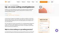 Cross-selling en up-selling van relevante producten kan uw omzet met wel 30% verhogen. Verspil geen dag meer, gebruik onze sjablonen vandaag nog!