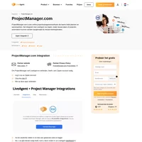Beheer uw vertegenwoordigers met Project Manager-integratie voor LiveAgent. Plan, volg en werk samen zonder uw helpdesksoftware te verlaten.