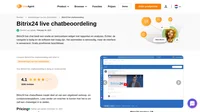 Overweegt u Bitrix24 voor uw live chatbehoeften? Bekijk onze beoordeling en ontdek hoe het presteerde tijdens onze algemene tests.