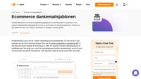 Bekijk ecommerce emailsjablonen voor bedankjes die u zullen helpen vertrouwen op te bouwen bij zowel nieuwe als bestaande klanten. Kopieer en plak gratis!