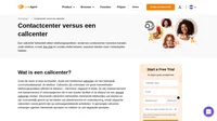 Wat is het verschil tussen een contactcenter en een callcenter? Ontdek de voordelen van elke oplossing en vind de juiste voor u.