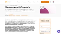 Bouw je een kennisbank op en weet u niet hoe u moet beginnen? Gebruik onze kant-en-klare FAQ-sjablonen voor facturering, algemene vragen en meer!