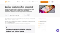 Moeite met het configureren van online accounts voor uw bedrijf? Nu deze checklijst voor het instellen van sociale media is voltooid, komt alles in een vliegende vorm.