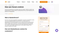 Het creëren van een klantenforum is een prominente functie die wordt aangeboden door veel leveranciers van helpdesksoftware binnen hun selfserviceportaals.