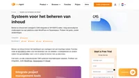 Een systeem voor het beheren van inhoud is één van de kenmerken van LiveAgent. Het is samengesteld uit verschillende tools, zoals de WYSIWYG-editor en live chatknoppen.