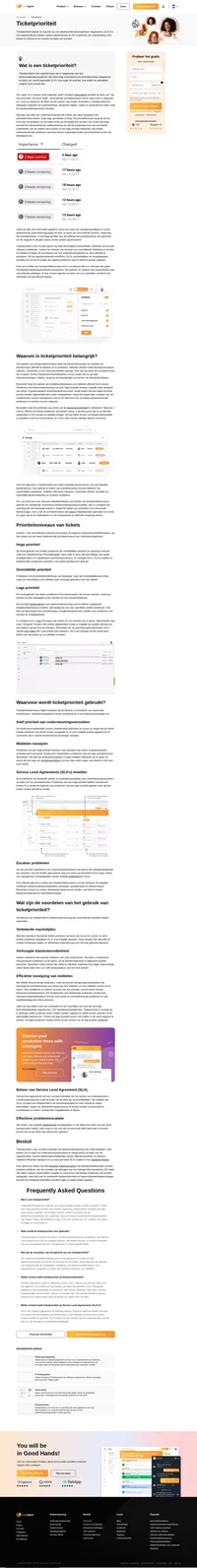 Ontdek de voordelen van ticketprioriteit en ontdek hoe het uw bedrijf kan helpen om klantenrelaties te verbeteren, leads te volgen en de verkoop te stimuleren.