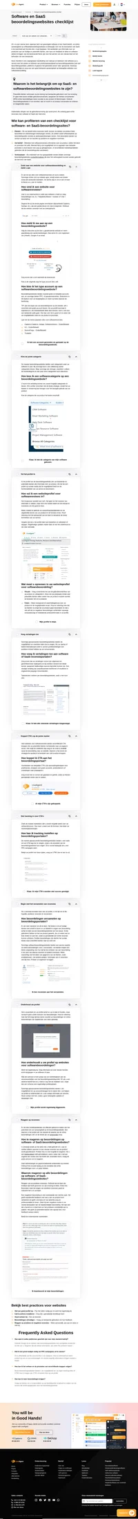 Gids voor het instellen van een profiel op de meest populaire softwarebeoordelingsportalen, profielonderhoud, beoordelingen krijgen