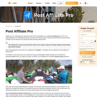 Post Affiliate Pro is toonaangevende software voor het opvolgen van partners die beschikbaar is sinds 2004. Het wordt vertrouwd door meer dan 30.000 bedrijven.