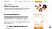 Chatondersteuning wordt geboden via live chatsoftware. LiveAgent biedt online chatondersteuning voor haar klanten. Een klantenvertegenwoordiger staat klaar om u te helpen.