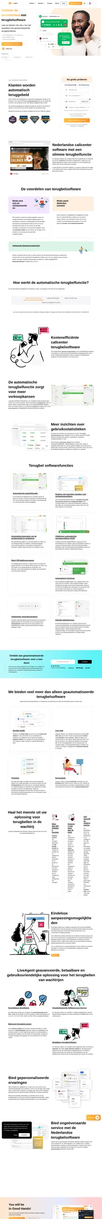LiveAgent terugbelsoftware is een alles-in-één oplossing die ook een callcenter bevat. Onze callback-oplossing heeft alle benodigde functies. Probeer het gratis.