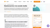 Ontdek hoe klantenservice via sociale media uw klanten in staat stelt contact met uw bedrijf op te nemen en uw service naar een hoger niveau te tillen.