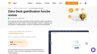Geïnteresseerd in het toevoegen van gamification aan uw klantenondersteuning? Lees onze Zoho Desk Gamification Review en kijk of deze tool aan uw behoeften voldoet.