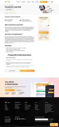 Met de integratie van Facebook-leadadvertenties kunt u uw leads en klanten volgen vanuit LiveAgent. Integreer het gewoon via Zapier en profiteer van voordelen.