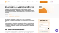 Emailsjablonen voor nieuwsbrieven zijn een integraal onderdeel van elke succesvolle verkoop- en marketingstrategie. Bekijk onze 3 handige sjablonen voor de beste resultaten!