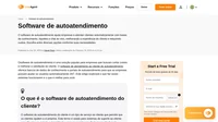 Amplie seus recursos de suporte com o help desk e software de autoatendimento do LiveAgent. Permita que seus clientes resolvam problemas por conta própria 24/7