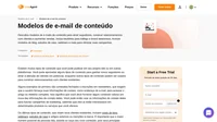 Marque esta página para salvar todos os modelos de e-mail de conteúdo em um só lugar, incluindo modelos para convites de webinar, e-mails de leitura obrigatória e boletins informativos.