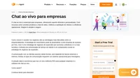 Transforme sua comunicação em um empreendimento sem riscos e escolha uma ferramenta de comunicação poderosa para o seu negócio - chat ao vivo do LiveAgent.