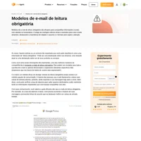 Aprenda a escrever modelos de e-mail de leitura obrigatória para informações essenciais que precisam ser transmitidas a seus clientes e funcionários.