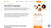 Um call center hospedado é uma solução de software que lida com chamadas de entrada e saída, bem como interações de IVR por meio de um único sistema.
