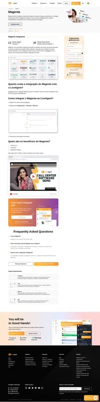 Magenta é um provedor completo de soluções de negócios de serviços de telecomunicações na Áustria. Saiba mais sobre a integração do Magenta no LiveAgent.