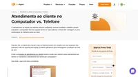 Descubra as diferenças entre os serviços de atendimento ao cliente por computador e telefone e aprenda os benefícios de cada tipo para determinar o certo para o seu negócio.