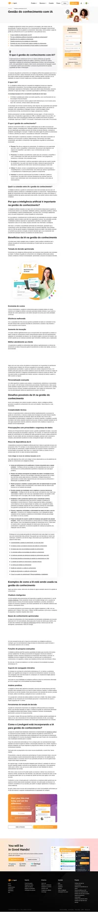 Descubra os detalhes da gestão do conhecimento com IA e aprenda como ela pode ajudá-lo a alcançar seus objetivos empresariais.
