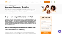 O LiveAgent pode com facilidade compartilhar tickets ao usar o chat ao vivo interno. Se um agente usa o ID correto do ticket, ele é automaticamente linkado.