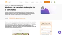 Aproveite as vantagens de nossos três modelos de e-mail de indicação de e-commerce de alta conversão que você pode personalizar de acordo com suas necessidades.