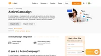 O ActiveCampaign é uma plataforma de automação da experiência do cliente. Ela ajuda a automatizar muitos processos de marketing, vendas e suporte executados em segundo plano. O ActiveCampaign permite que você crie tags para diferentes leads em sua conta do LiveAgent.