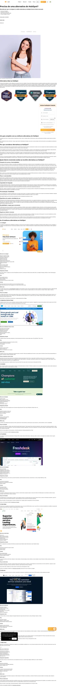 Revele empresas como a HubSpot que oferecem alternativas inovadoras de CRM para elevar seu jogo de atendimento ao cliente. Acelere o crescimento do seu negócio agora!
