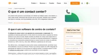 O software de contact center possibilita às empresas gerenciarem um alto volume de comunicações ativas e passivas de clientes através de uma série de canais.