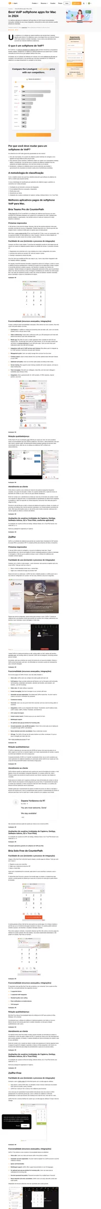 Descubra quais são os melhores aplicativos de softphone VoIP para usuários de Mac em 2024. Apresentamos tanto software de softphone pago quanto gratuito.