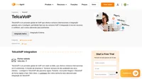 TelcaVoIP é um provedor global de VoIP com sede na Itália, que oferece números internacionais. Leia mais sobre a integração do TelcaVoIP.