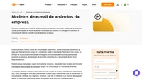 Modelos de e-mail para anúncios para toda a empresa. Obtenha altas taxas de abertura e cliques com nosso guia simples e modelos prontos para usar.