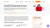 Como entrar em contato com o atendimento ao cliente da Viator por e-mail, suporte por chat ao vivo, número de telefone, suporte de mídia social e suporte de autoatendimento.