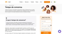 O tempo de conversa é uma métrica valiosa do call center que contribui para alcançar altos níveis de satisfação do cliente.
