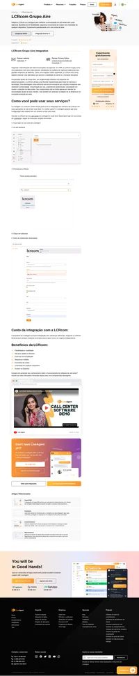 Aumente sua efetividade operacional integrando perfeitamente a LCRcom com o LiveAgent. Otimize seus fluxos de comunicação com os clientes e acompanhe as chamadas sem esforço, resultando em um excelente atendimento e aumento da produtividade operacional.