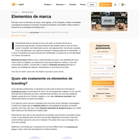 Branding é a melhor maneira para as empresas se destacarem da concorrência. Confira os 9 elementos-chave de branding que levarão o seu negócio para o próximo nível.