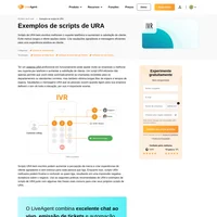 Inspire-se com os scripts de URA mais comumente usados e crie suas próprias mensagens URA. Descubra qual script é o mais popular hoje!