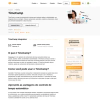 TimeCamp é um aplicativo de rastreamento de tempo de uso gratuito com recursos manuais e automáticos, relatórios e outros recursos avançados