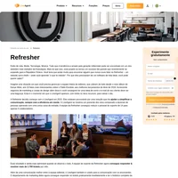 A Refresher é uma revista online de estilo de vida sobre moda, tendências, tecnologia, artes e esportes focada na geração millennials e jovens adultos.
