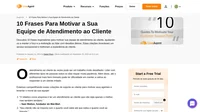 Você precisa motivar sua equipe de atendimento, porque a satisfação do seu cliente depende disso. Leia essas frases inspiradoras sobre o atendimento ao cliente para levantar o moral da sua equipe.