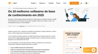 Explore um guia abrangente com as 20 melhores opções de software de base de conhecimento, tornando a gestão da informação mais eficiente e aumentando a eficácia.