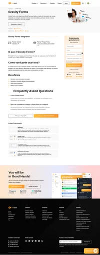 A integração de Gravity Forms permite que você gerencie seus formulários e reúna dados facilmente do LiveAgent. Basta integrá-lo através do Zapier e começar a obter benefícios.