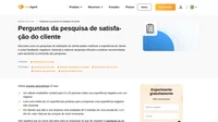 Precisa de inspiração para as perguntas da pesquisa de satisfação do cliente? Confira nossa lista para perguntas sobre SaaS, site, CX e produtos.