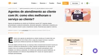Descubra como os agentes de atendimento ao cliente com IA estão transformando os negócios hoje em dia. Saiba o que eles são e como melhoram a eficiência.