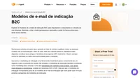 Aproveite as vantagens de nossos modelos de e-mail de indicação B2C de alta conversão e totalmente personalizáveis, juntamente com dicas e truques úteis.