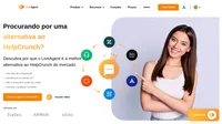O LiveAgent tem mais de 175 recursos, mais de 40 integrações e um preço muito acessível. Veja porque você deve mudar do HelpCrunch para o LiveAgent.